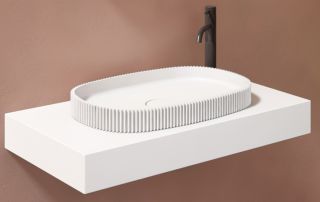 Раковина ABBER Stein 55см белый AS2601